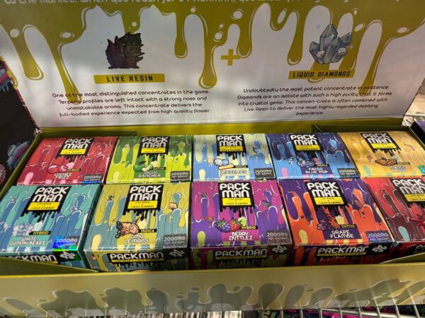•$1150 #d35 pack man (1box 100/p)2g